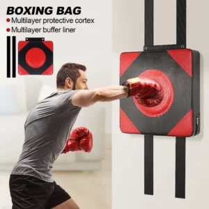 Faux Leather Wall Punching Pad Boxing Punch Target Training Sandbag Sports Dummy Punching Bag Fighter Martial Arts Fitness