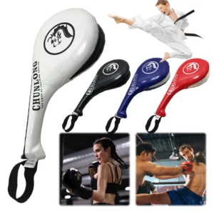 Boxing Target Paddles Punching Paddles Double Side Punching Pads Non Slip Handle Foot Kicking Targets for Boxing MMA Muay Thai